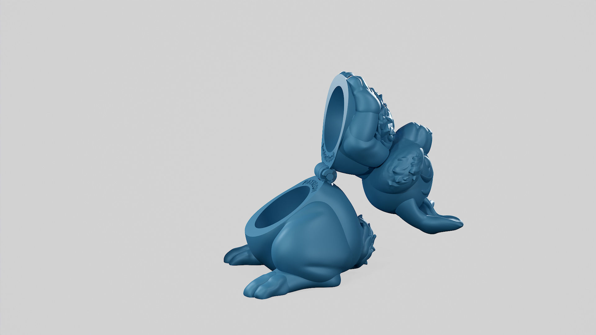 Easter Bunny - Egg Box - STL Free 3D print model_31