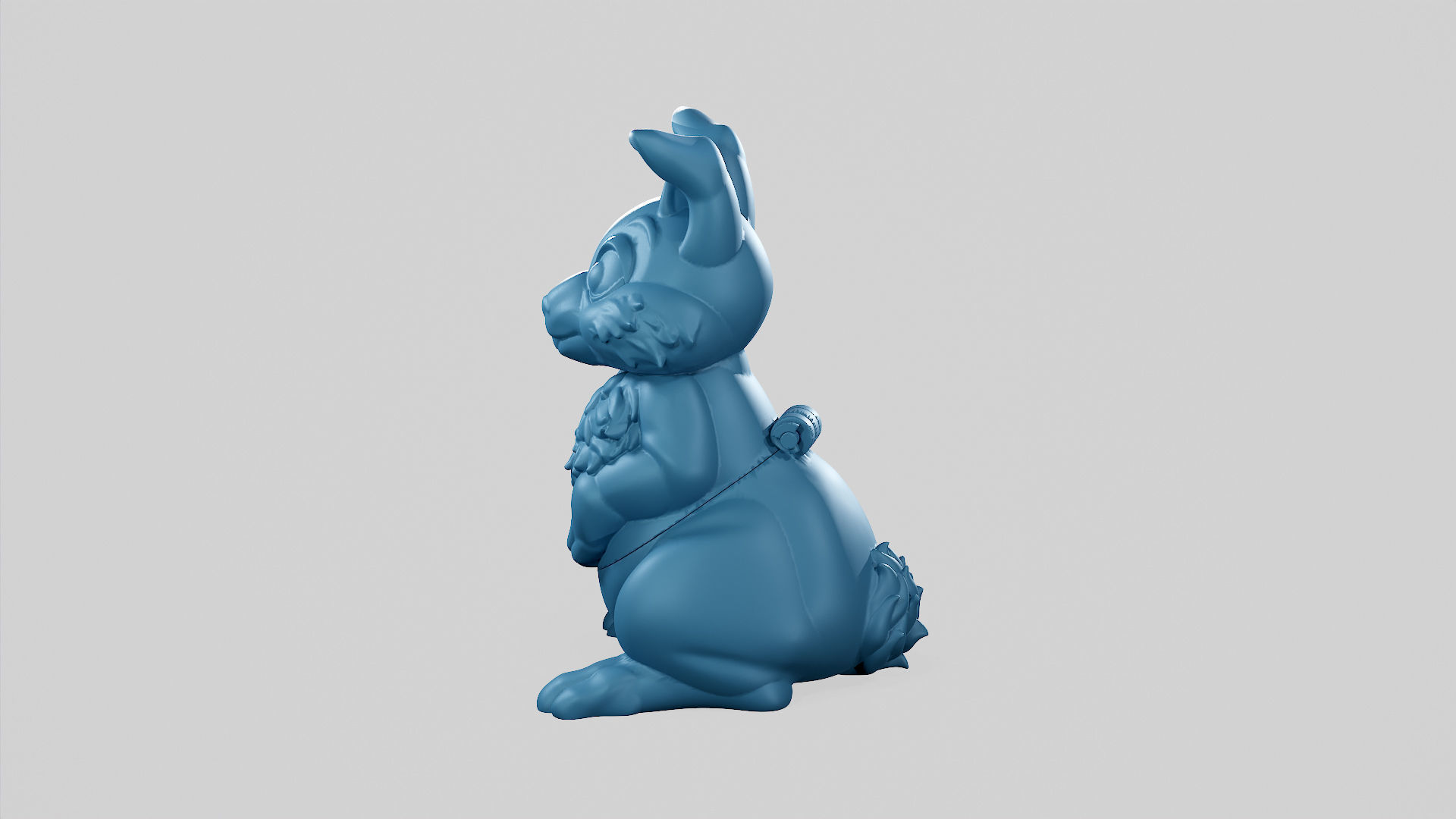 Easter Bunny - Egg Box - STL Free 3D print model_15