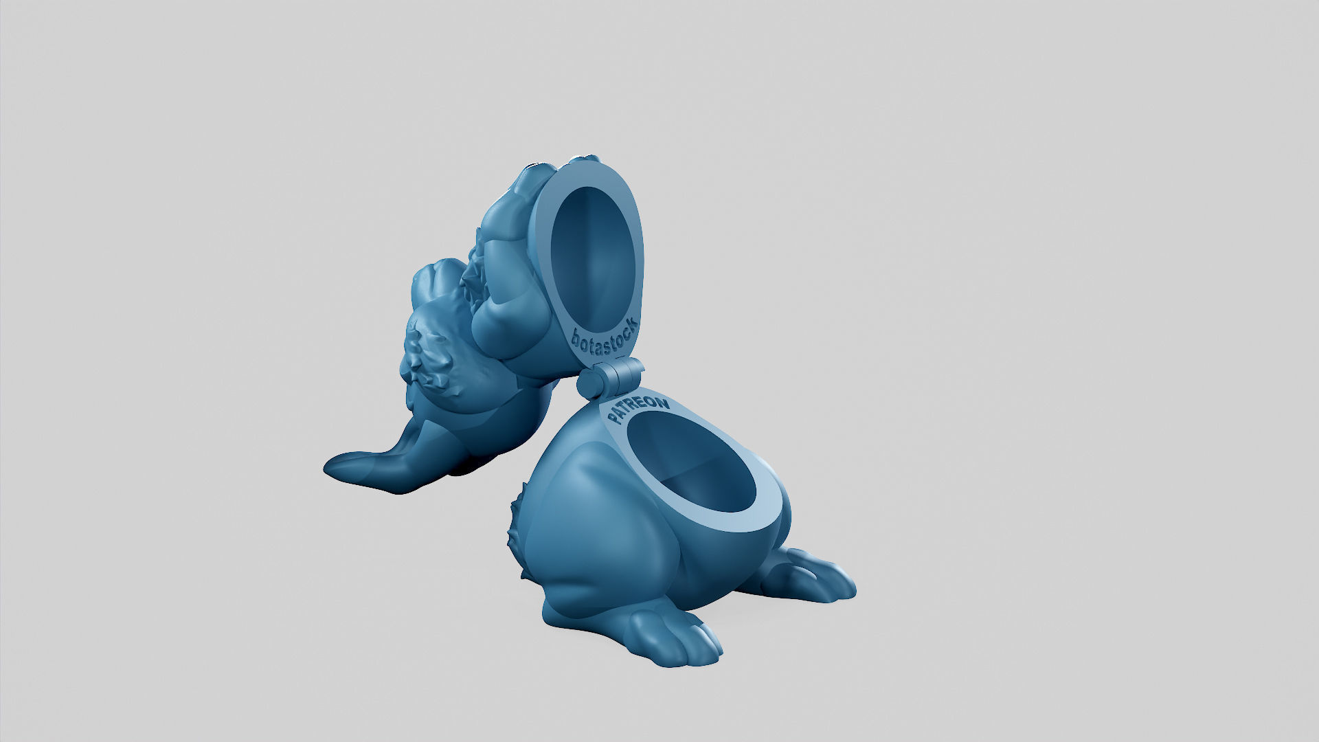 Easter Bunny - Egg Box - STL Free 3D print model_22
