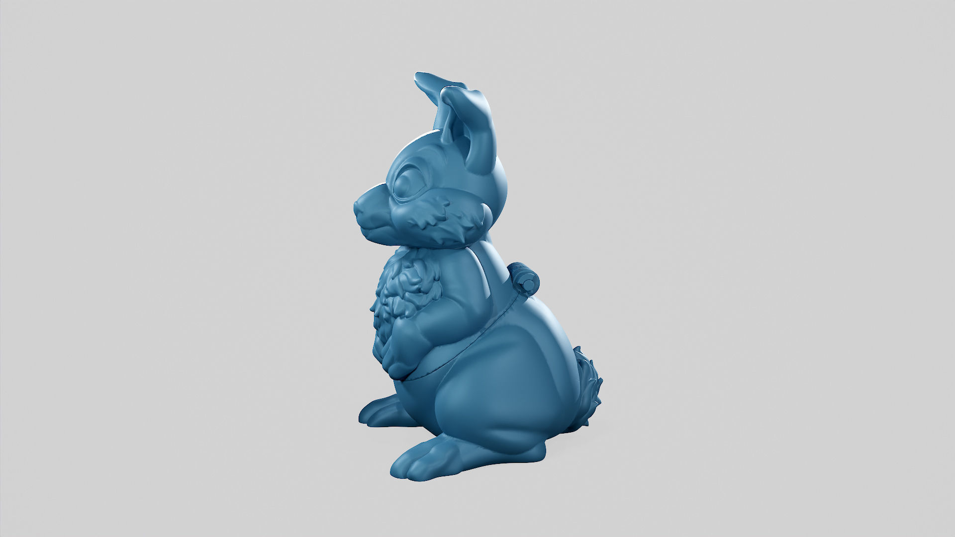 Easter Bunny - Egg Box - STL Free 3D print model_16