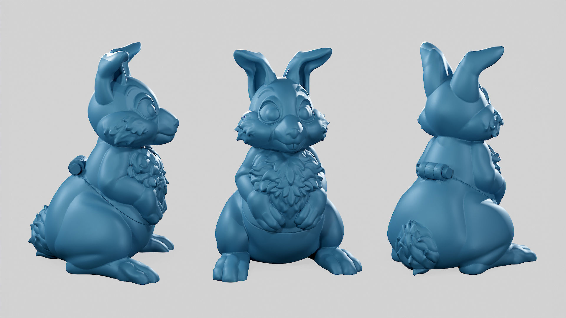 Easter Bunny - Egg Box - STL Free 3D print model_2