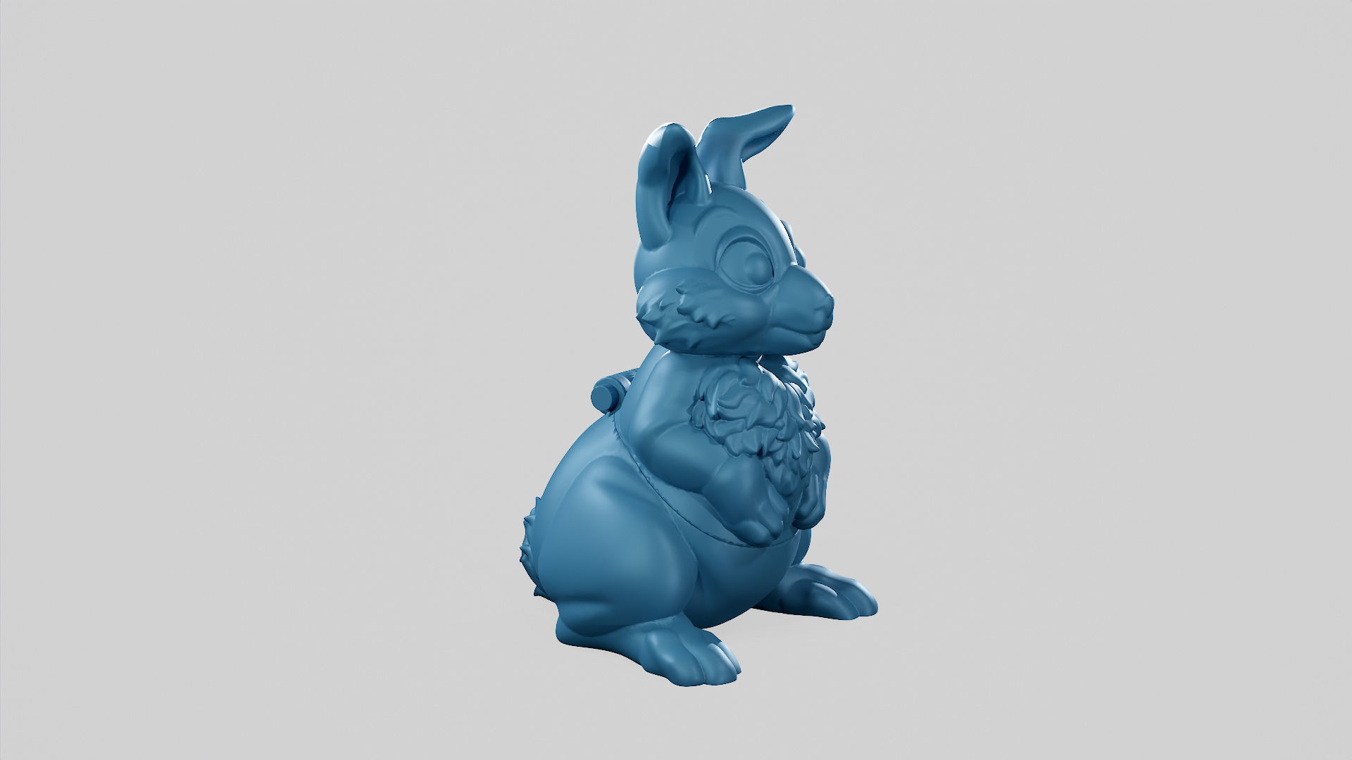 Easter Bunny - Egg Box - STL Free 3D print model_6