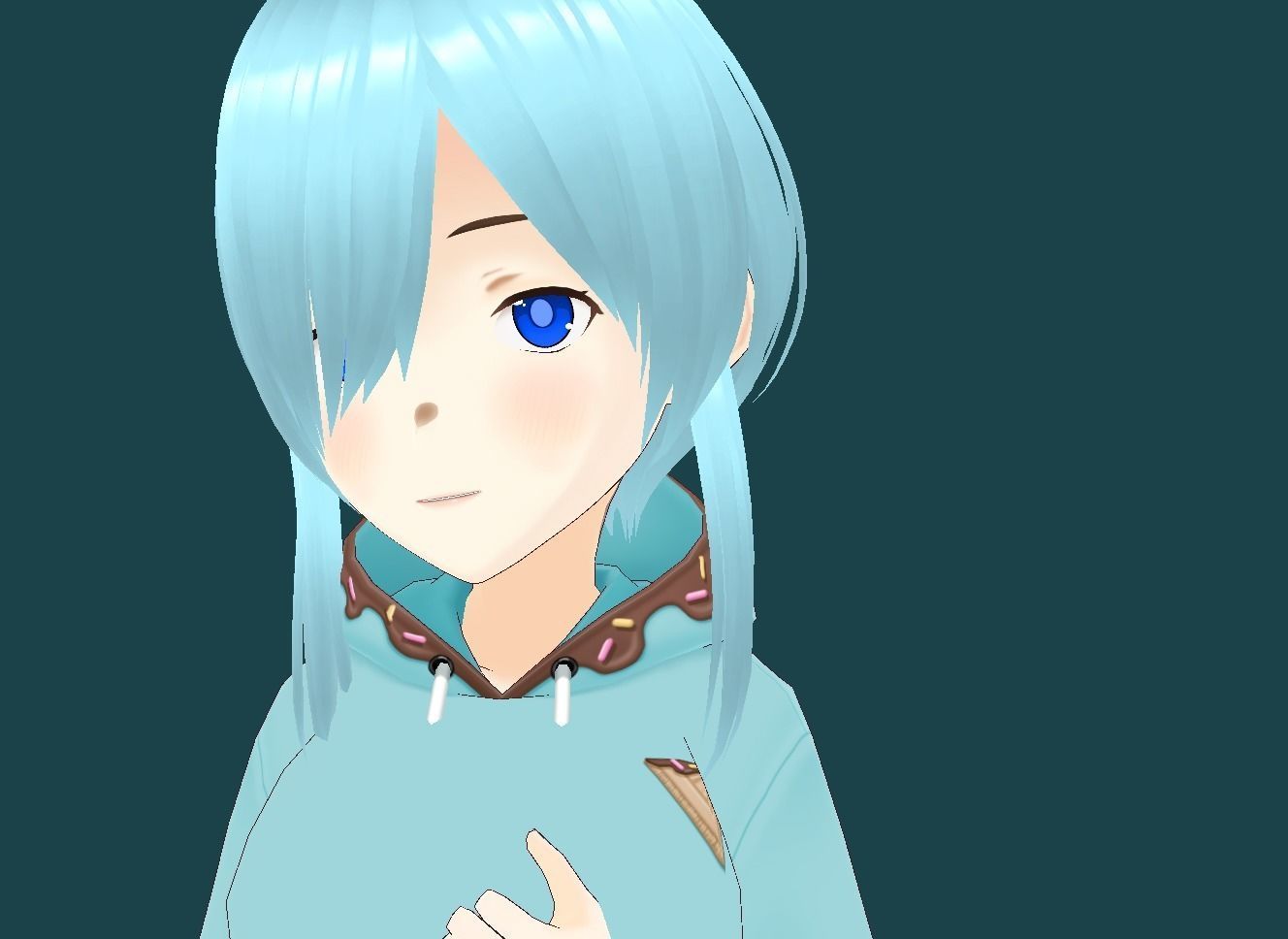 Lucy rapper 3d model  Low-poly 3D model_13