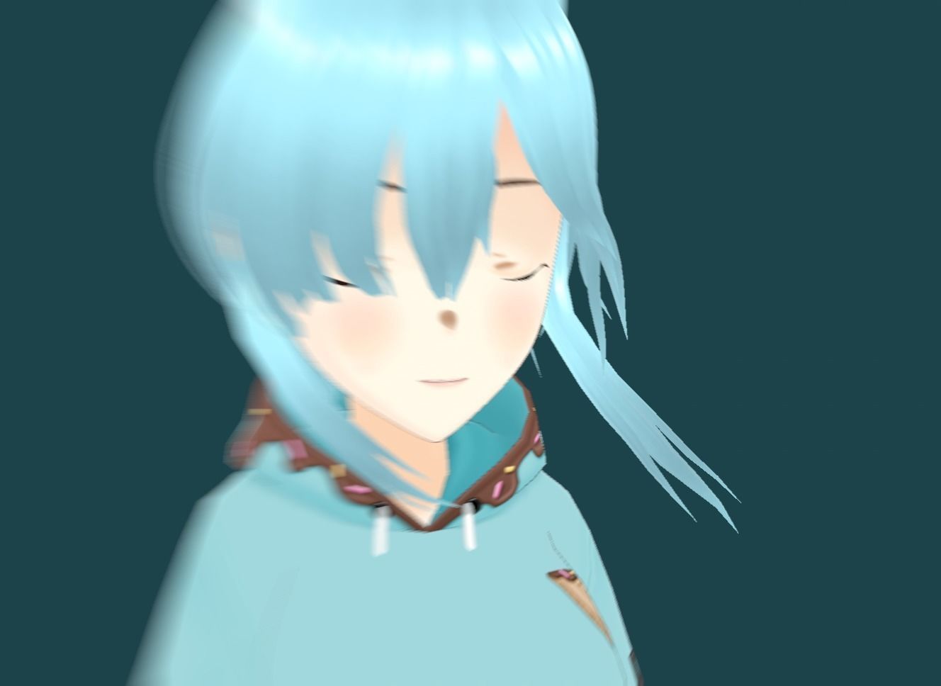 Lucy rapper 3d model  Low-poly 3D model_2