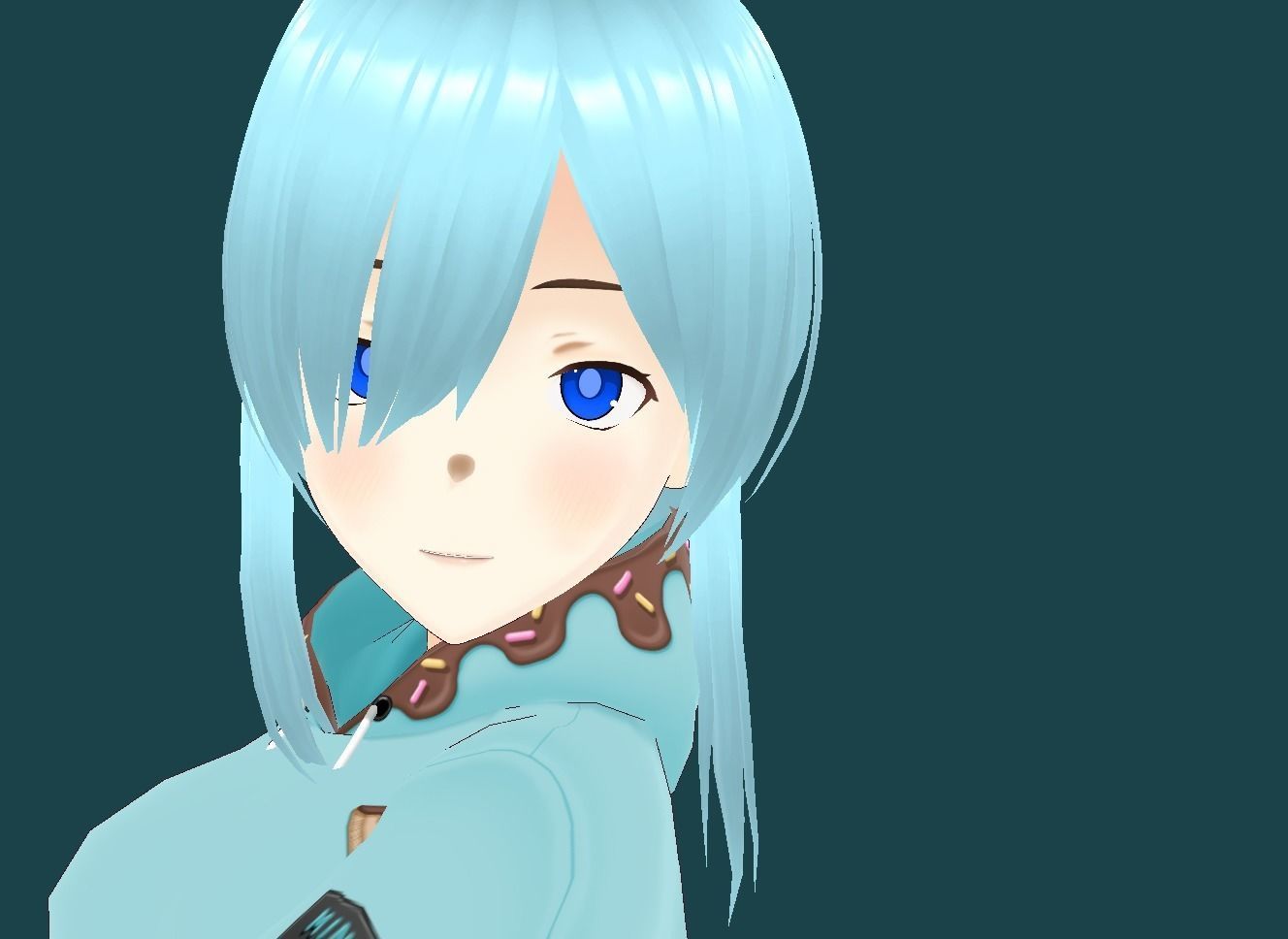 Lucy rapper 3d model  Low-poly 3D model_12