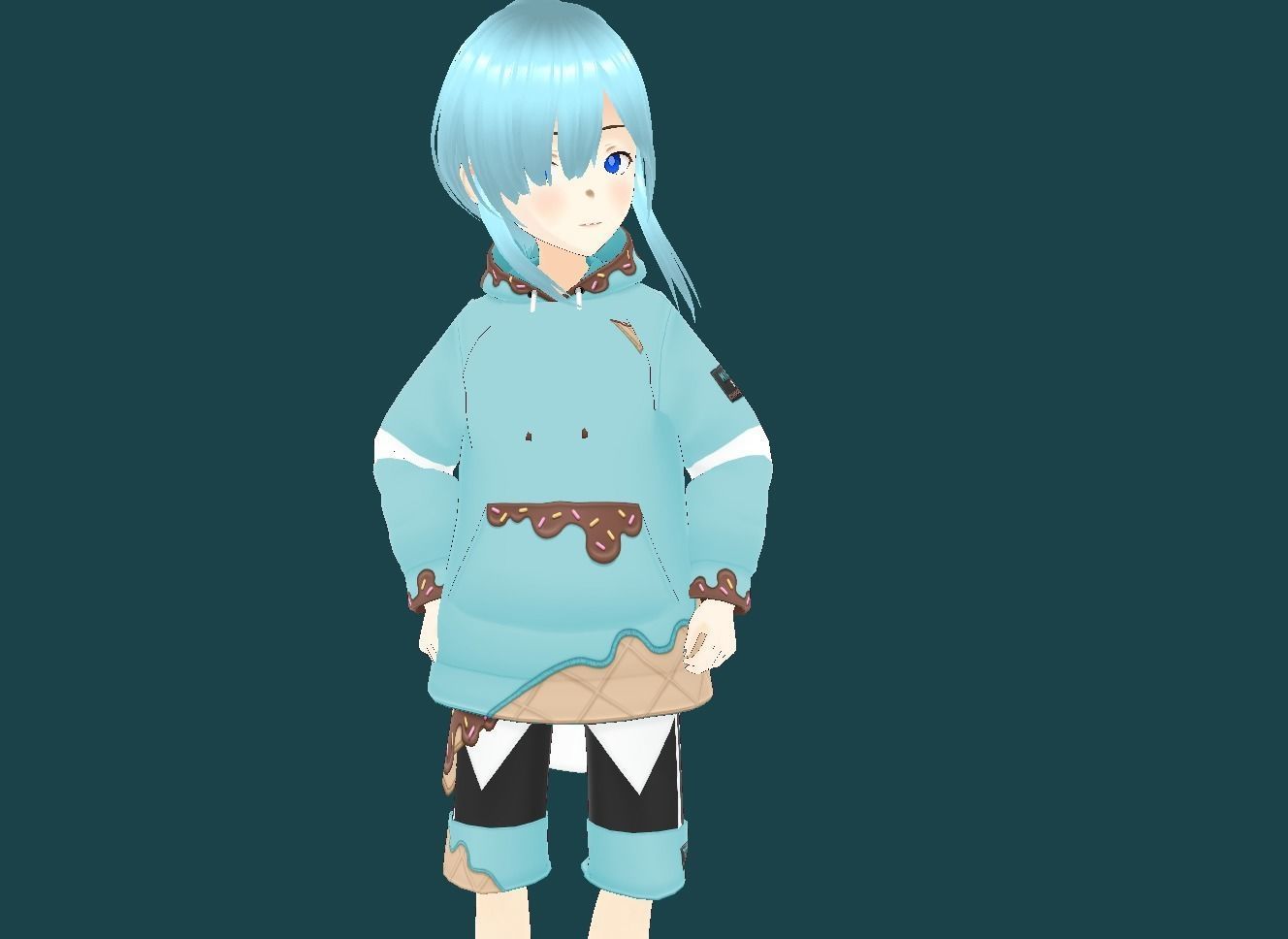 Lucy rapper 3d model  Low-poly 3D model_10