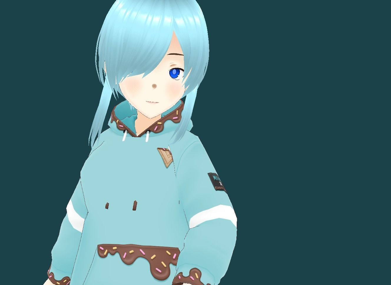 Lucy rapper 3d model  Low-poly 3D model_11