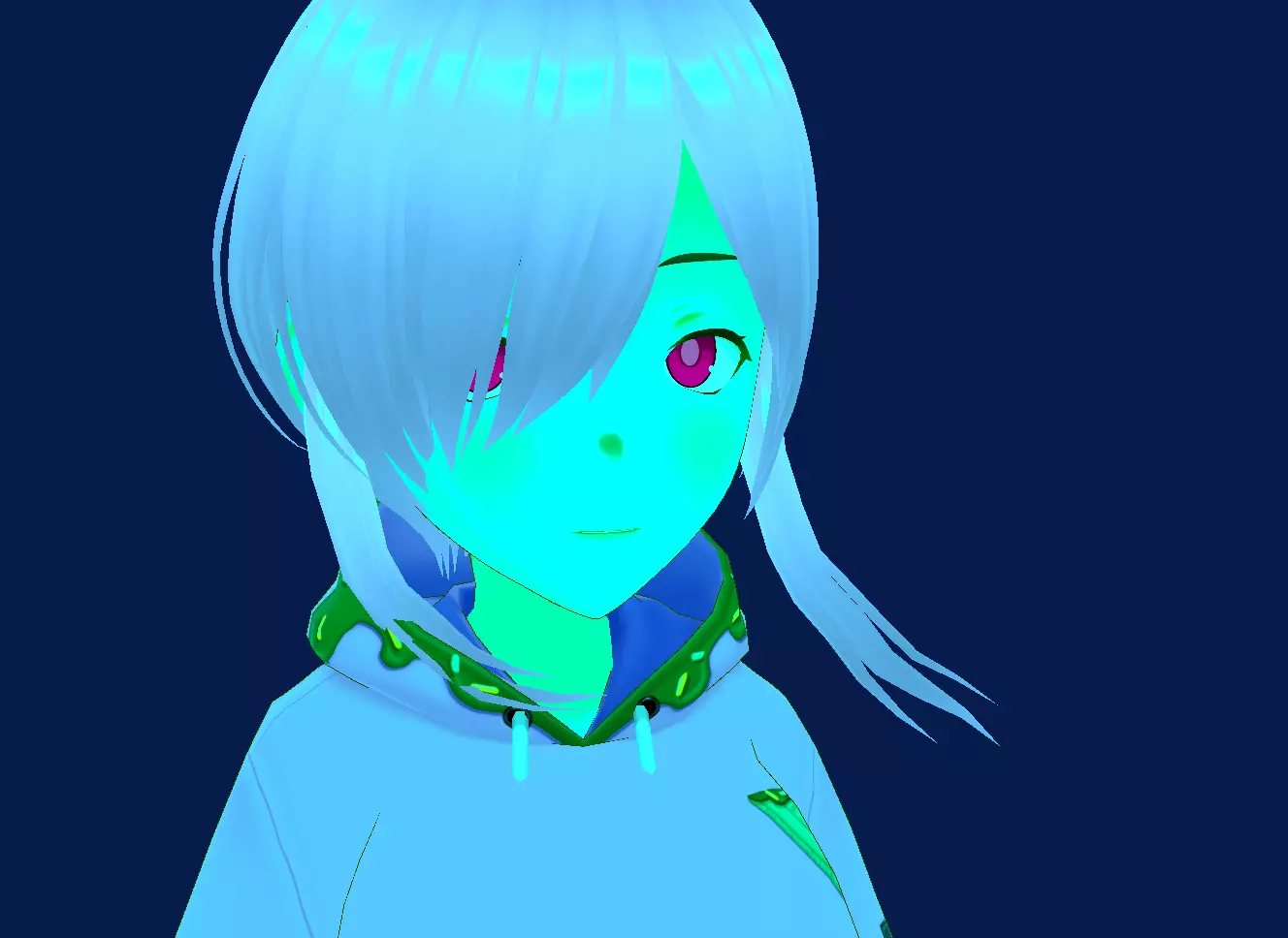 Lucy rapper 3d model  Low-poly 3D model_0