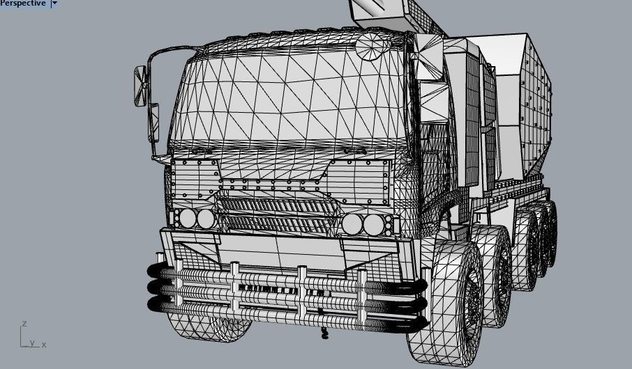 ARMY TRUCK 3D model_9