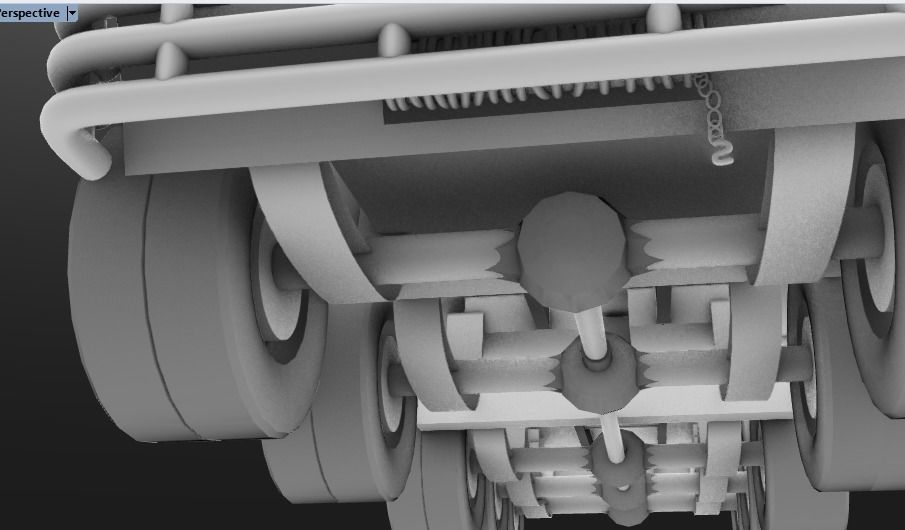 ARMY TRUCK 3D model_30