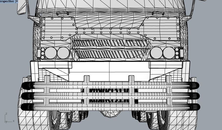 ARMY TRUCK 3D model_8