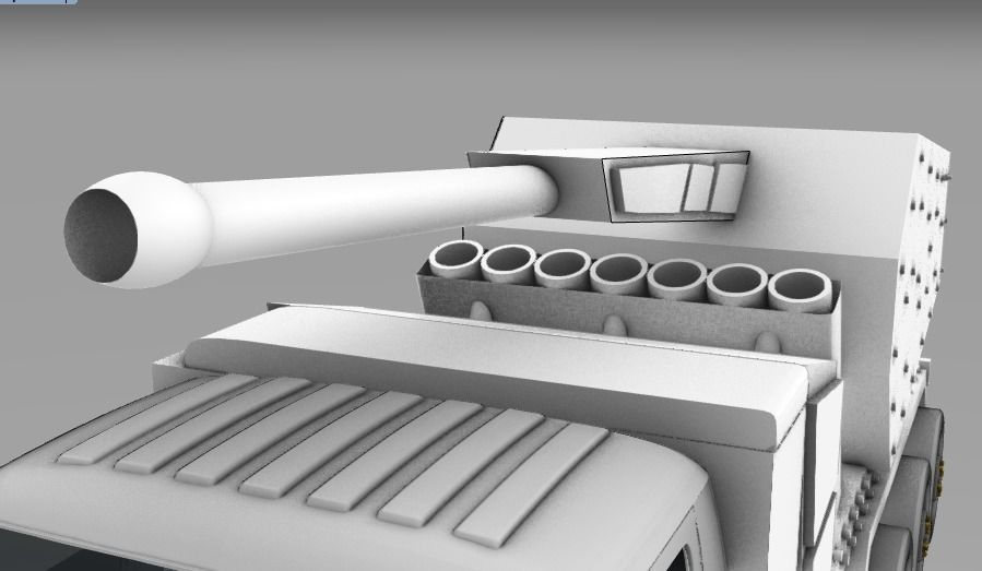 ARMY TRUCK 3D model_26