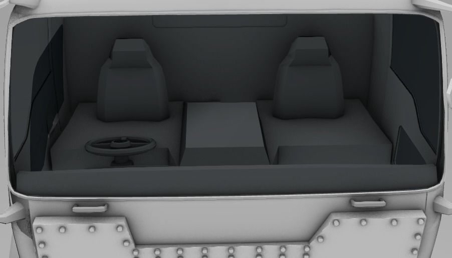 ARMY TRUCK 3D model_25