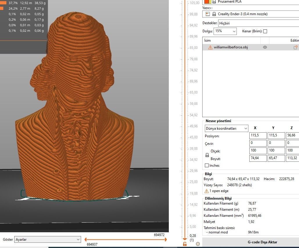 William Wilberforce 3D print model_19