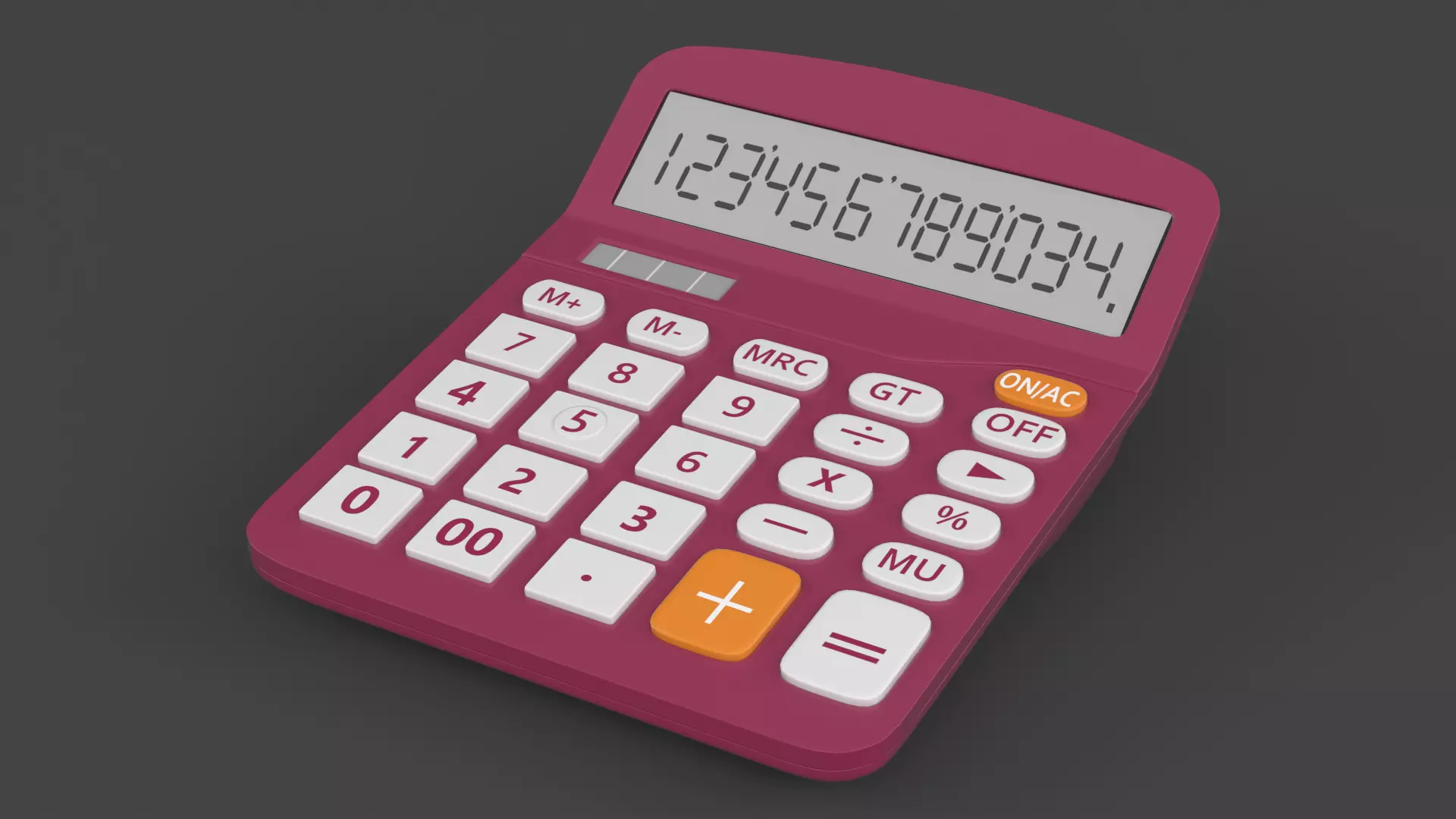 Calculator 3D model_0