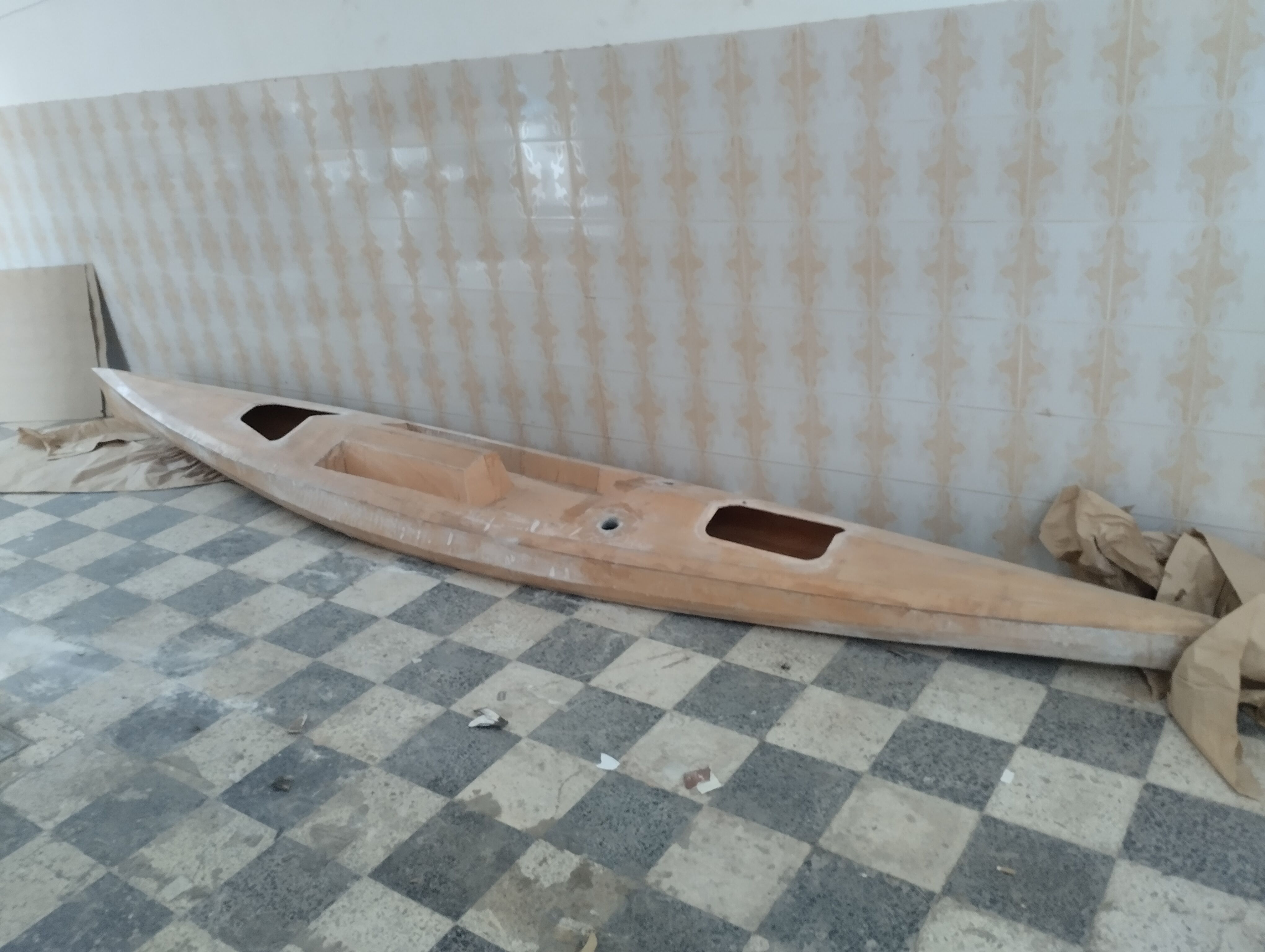 wood bord kayak 3D model_3