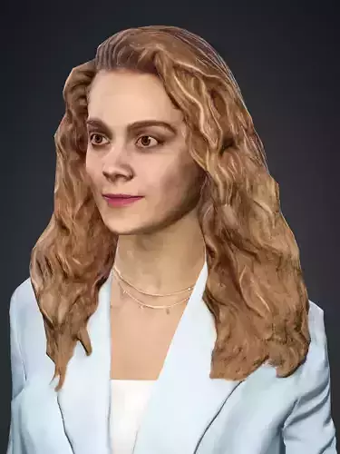 Rigged Blender Female-A 3D Model 3D model