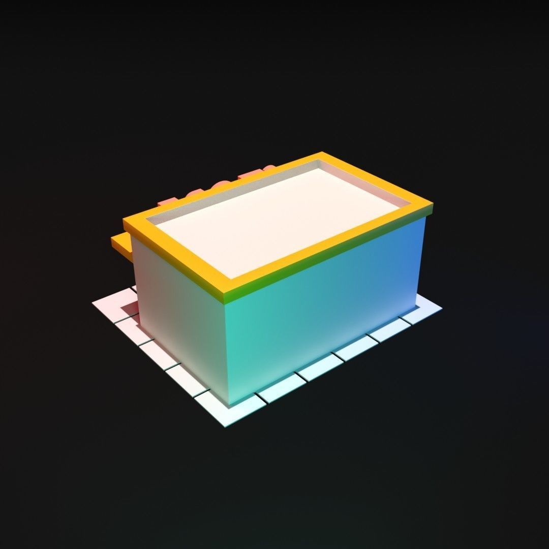 Small convenience store 3D model_6