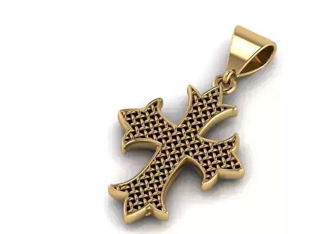 BEST ANTIQUE JESUS CROSS PENDANT