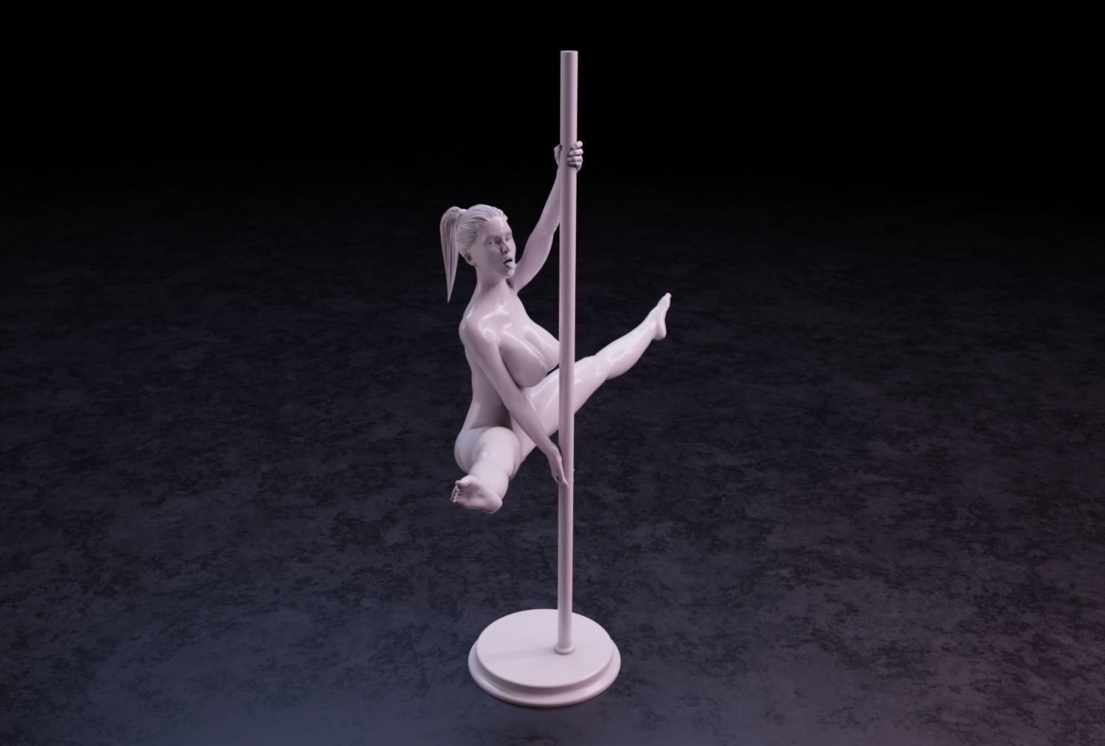 Sexy girl 137 3D print model_6