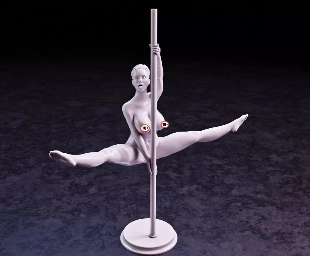 Sexy girl 137 3D print model_0