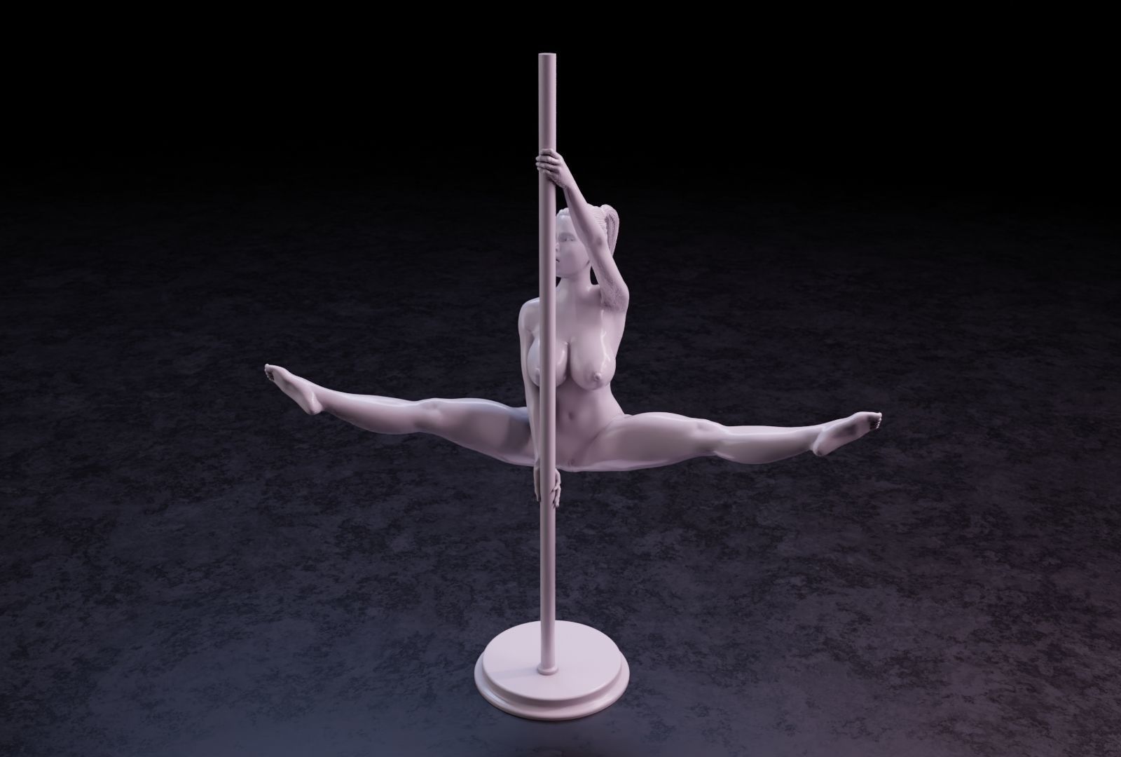 Sexy girl 137 3D print model_35