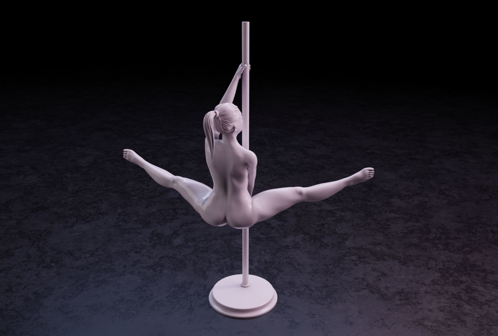 Sexy girl 137 3D print model_16