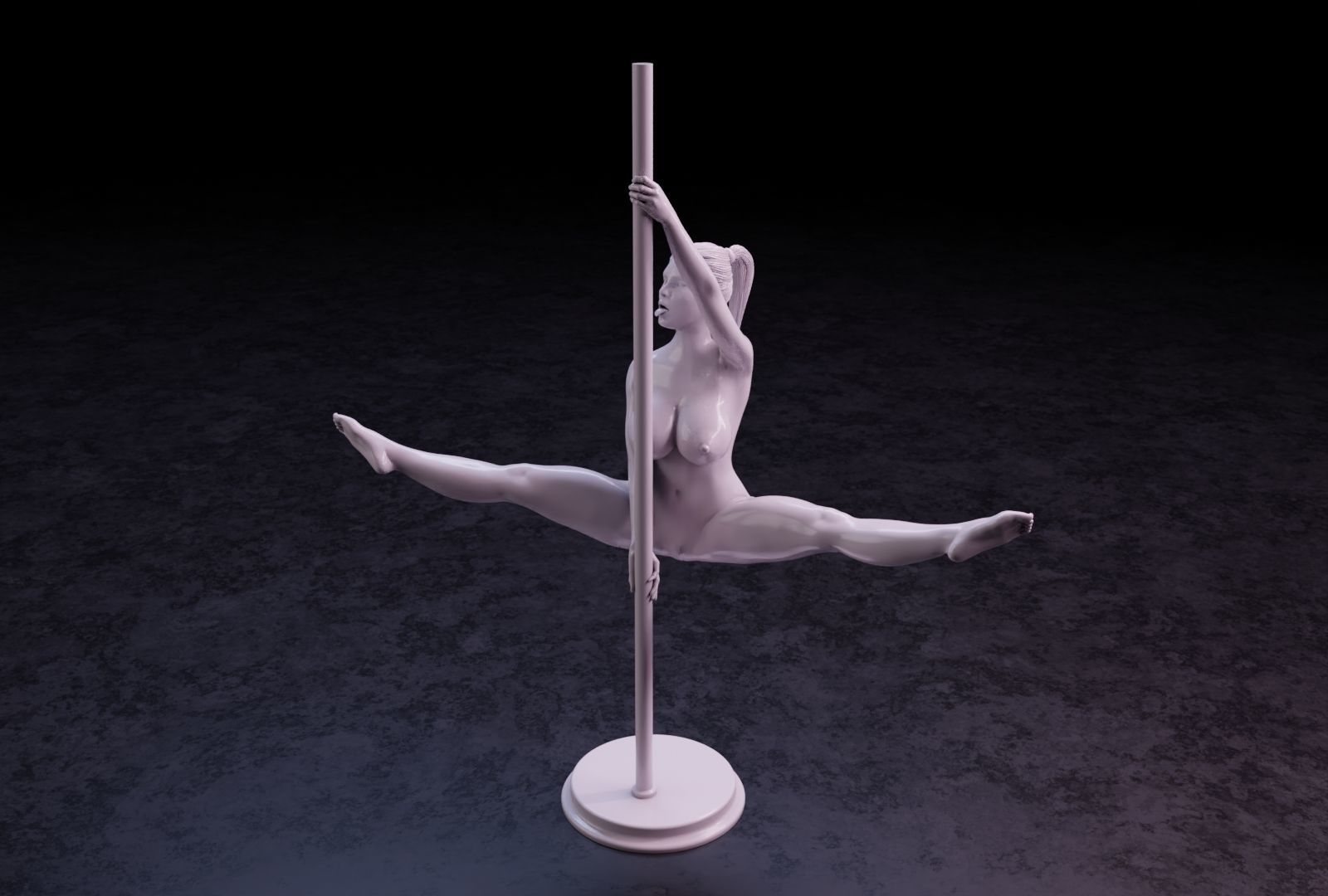 Sexy girl 137 3D print model_34