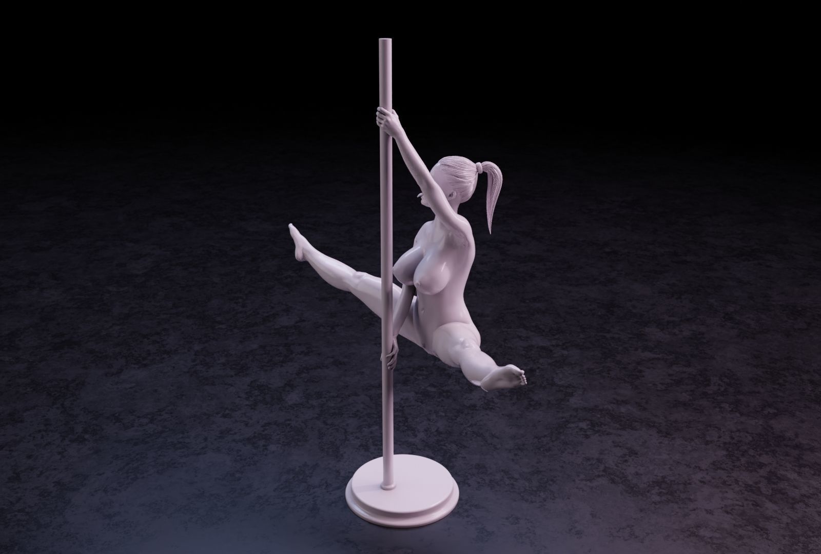 Sexy girl 137 3D print model_30