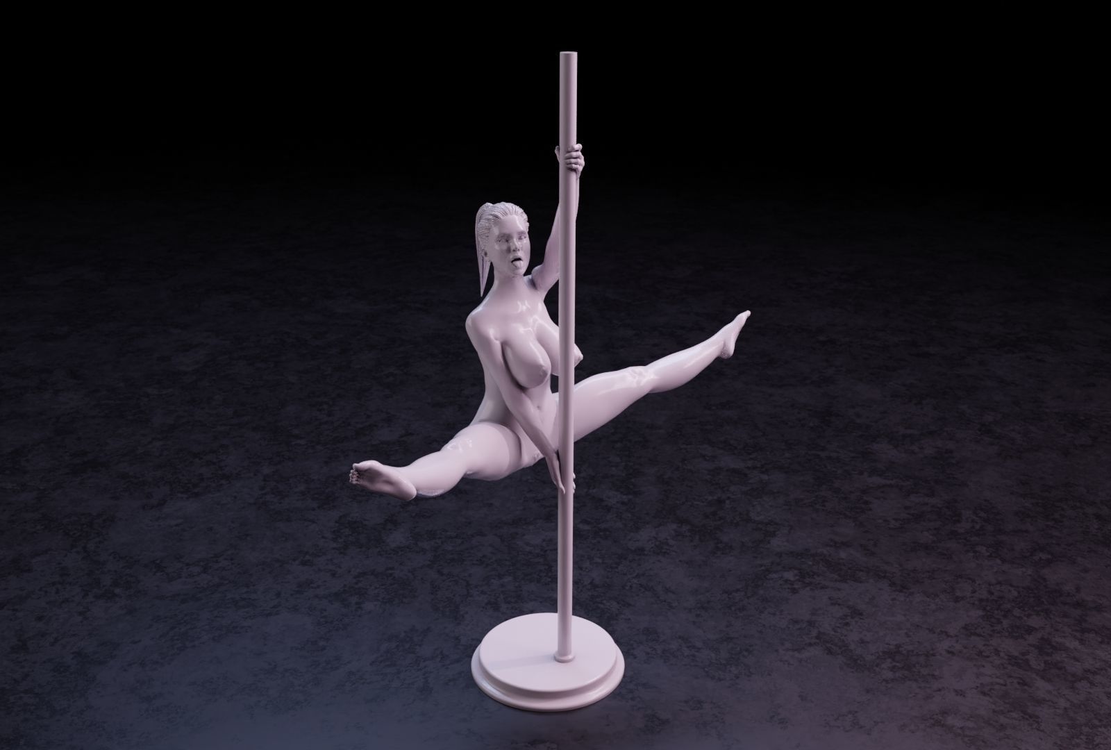 Sexy girl 137 3D print model_4