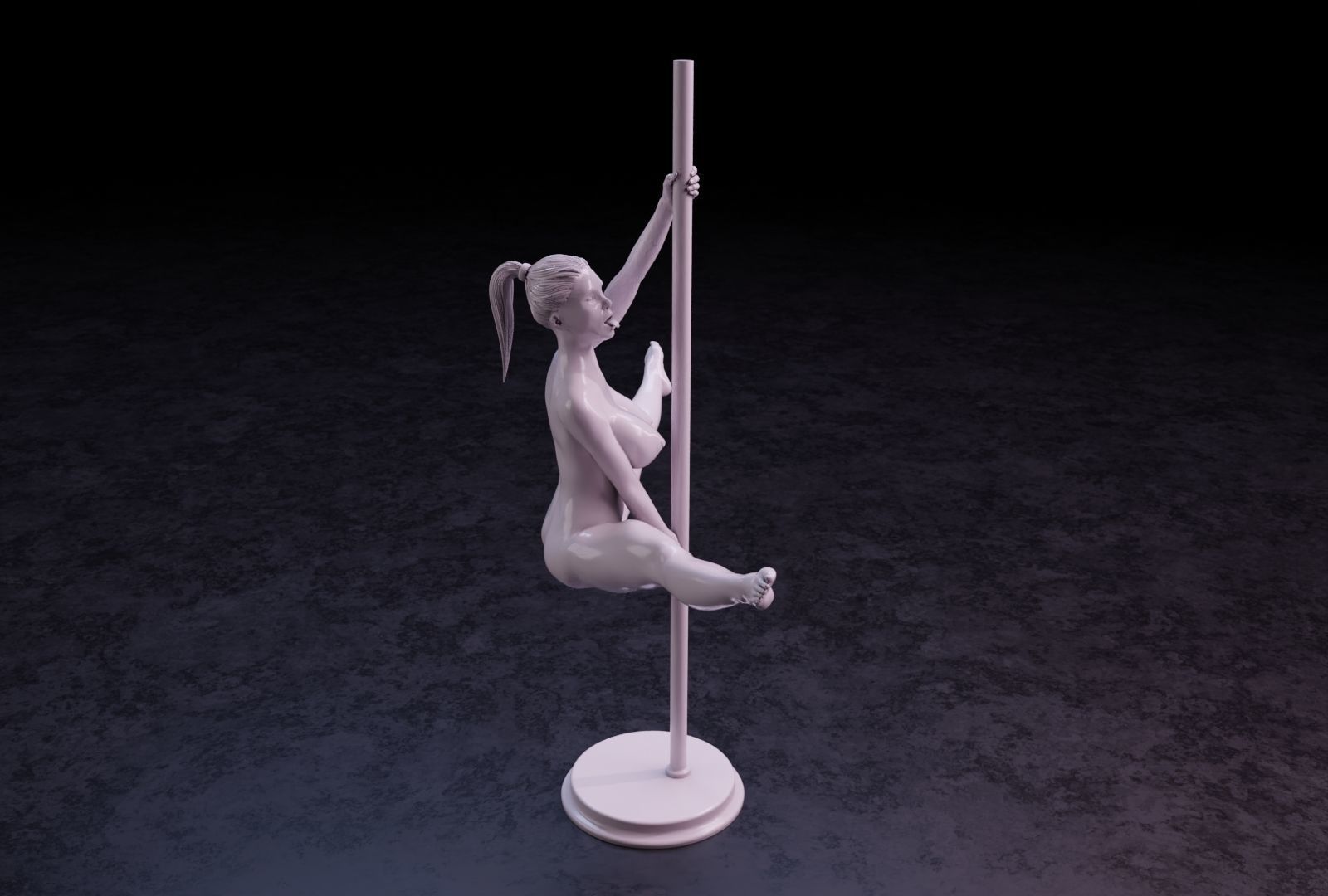 Sexy girl 137 3D print model_9