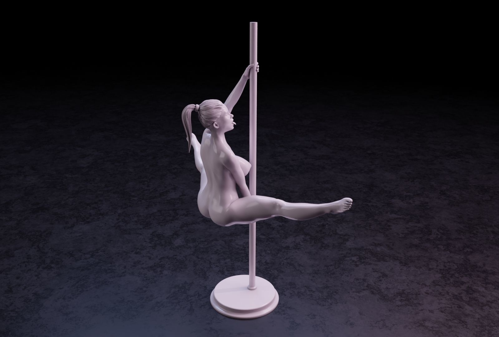 Sexy girl 137 3D print model_12