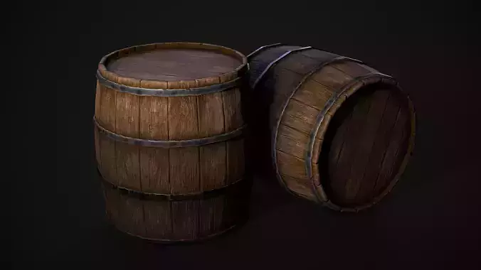 wood barrel