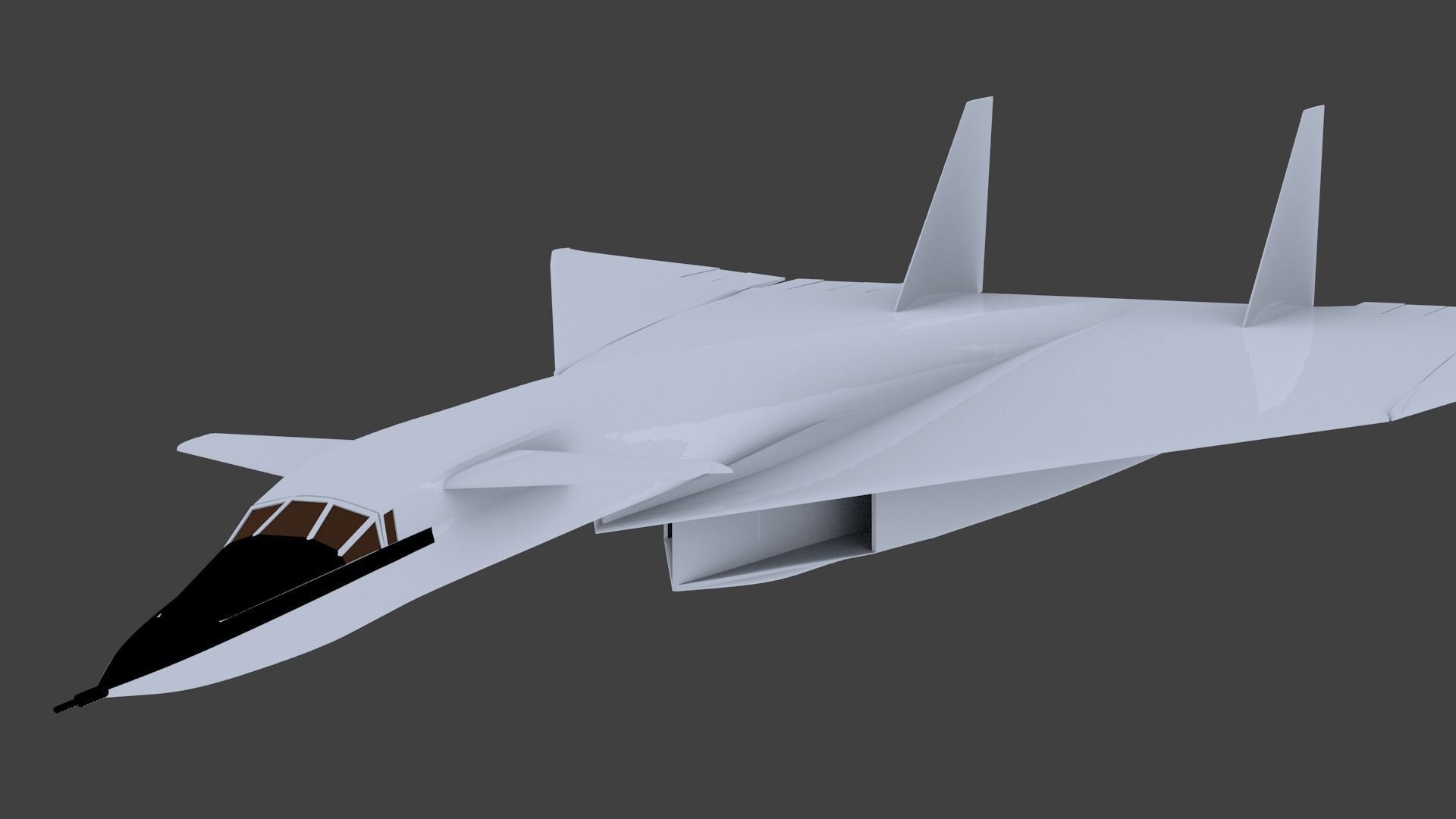 XB-70 3D print model_2