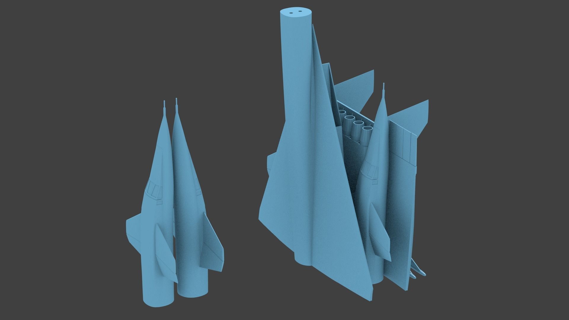 XB-70 3D print model_12