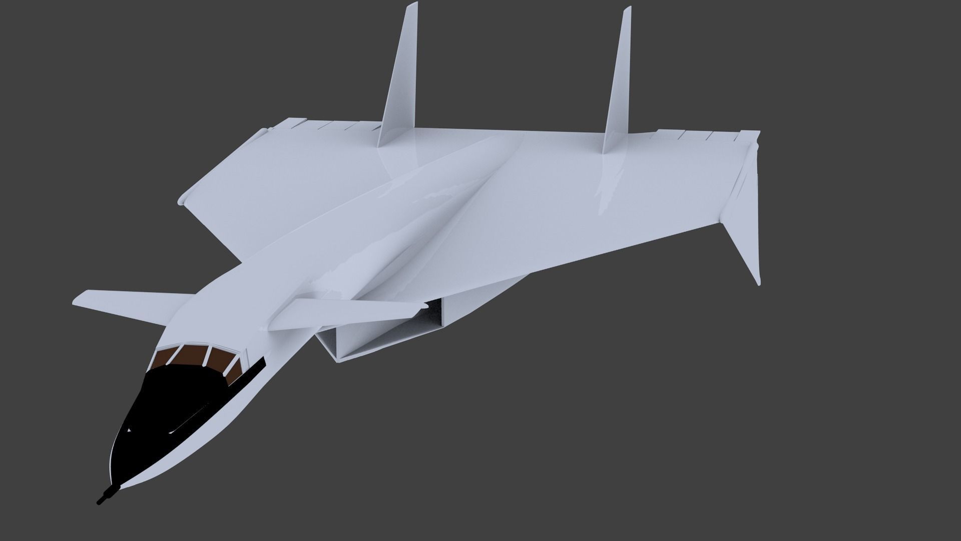 XB-70 3D print model_9