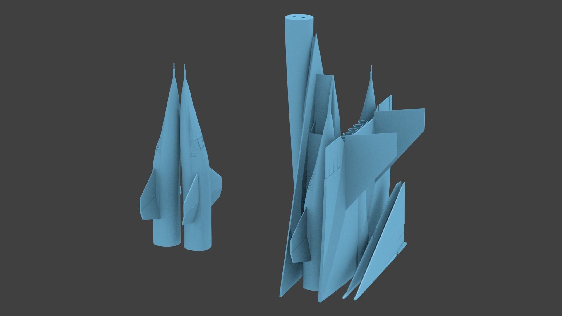 XB-70 3D print model_13