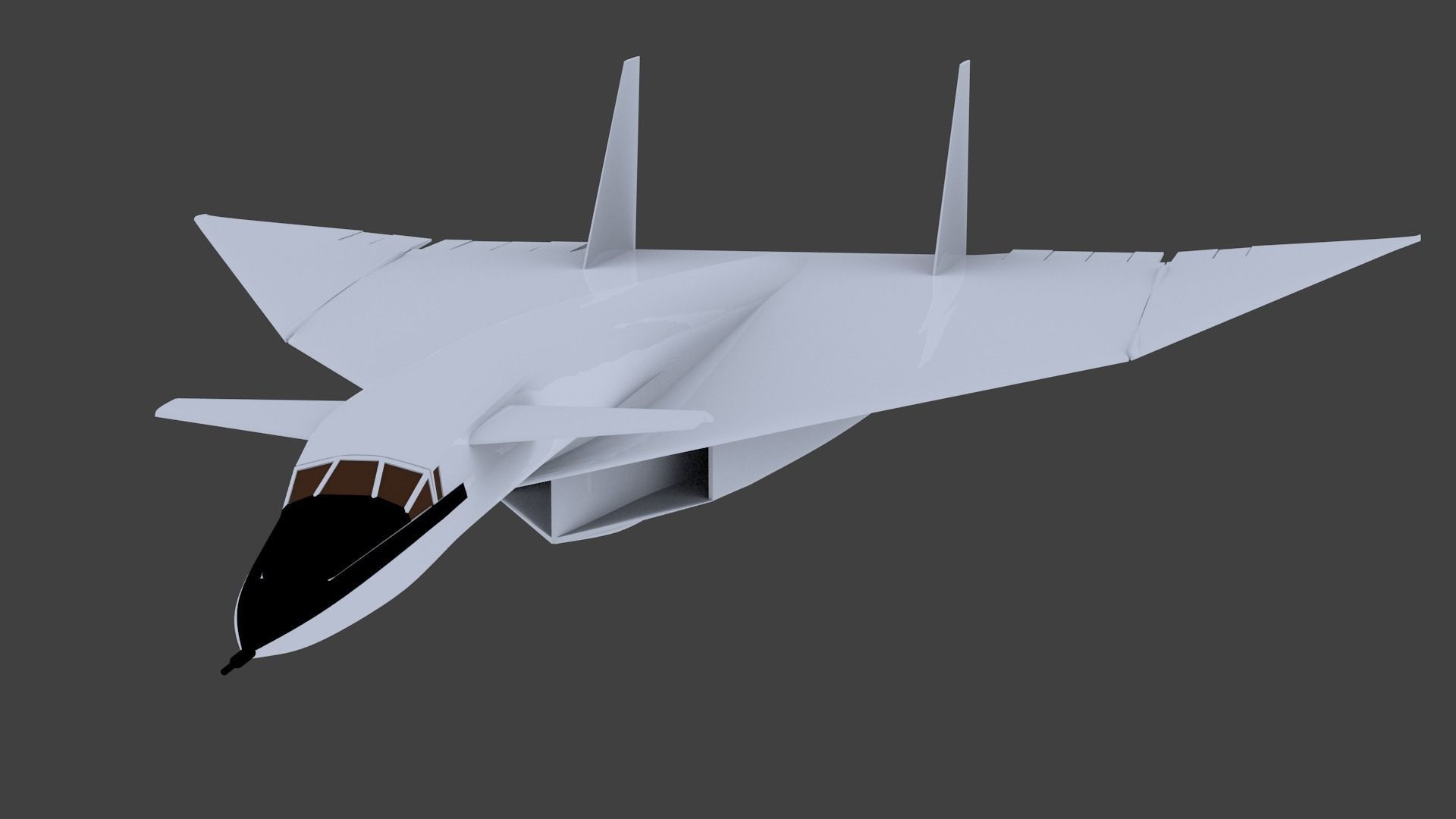 XB-70 3D print model_6