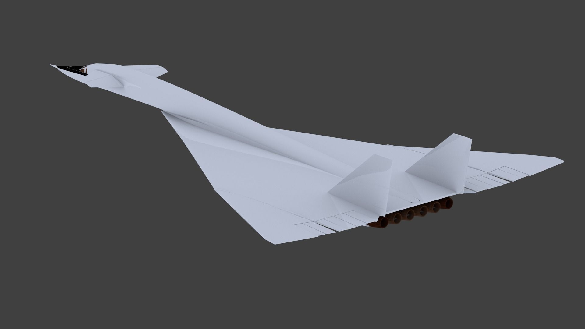 XB-70 3D print model_1