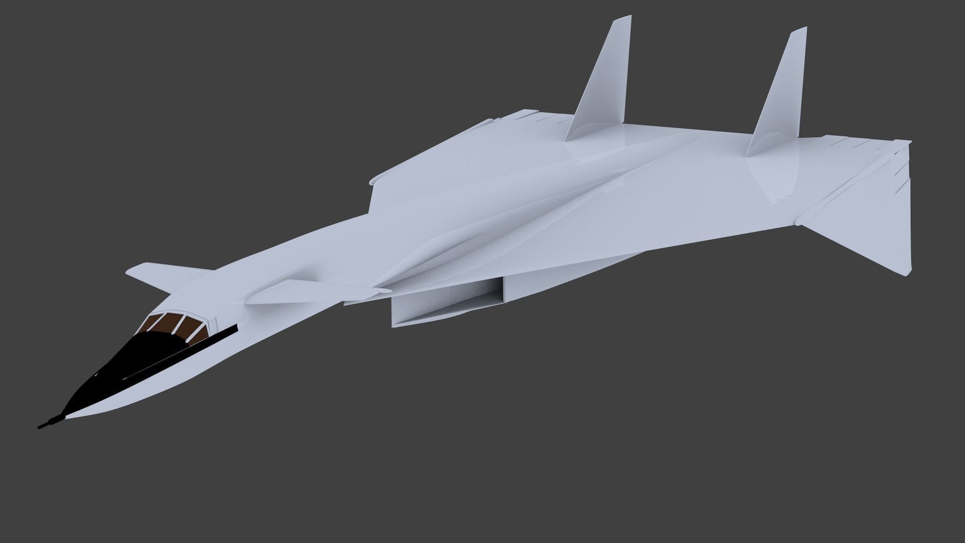 XB-70 3D print model_7