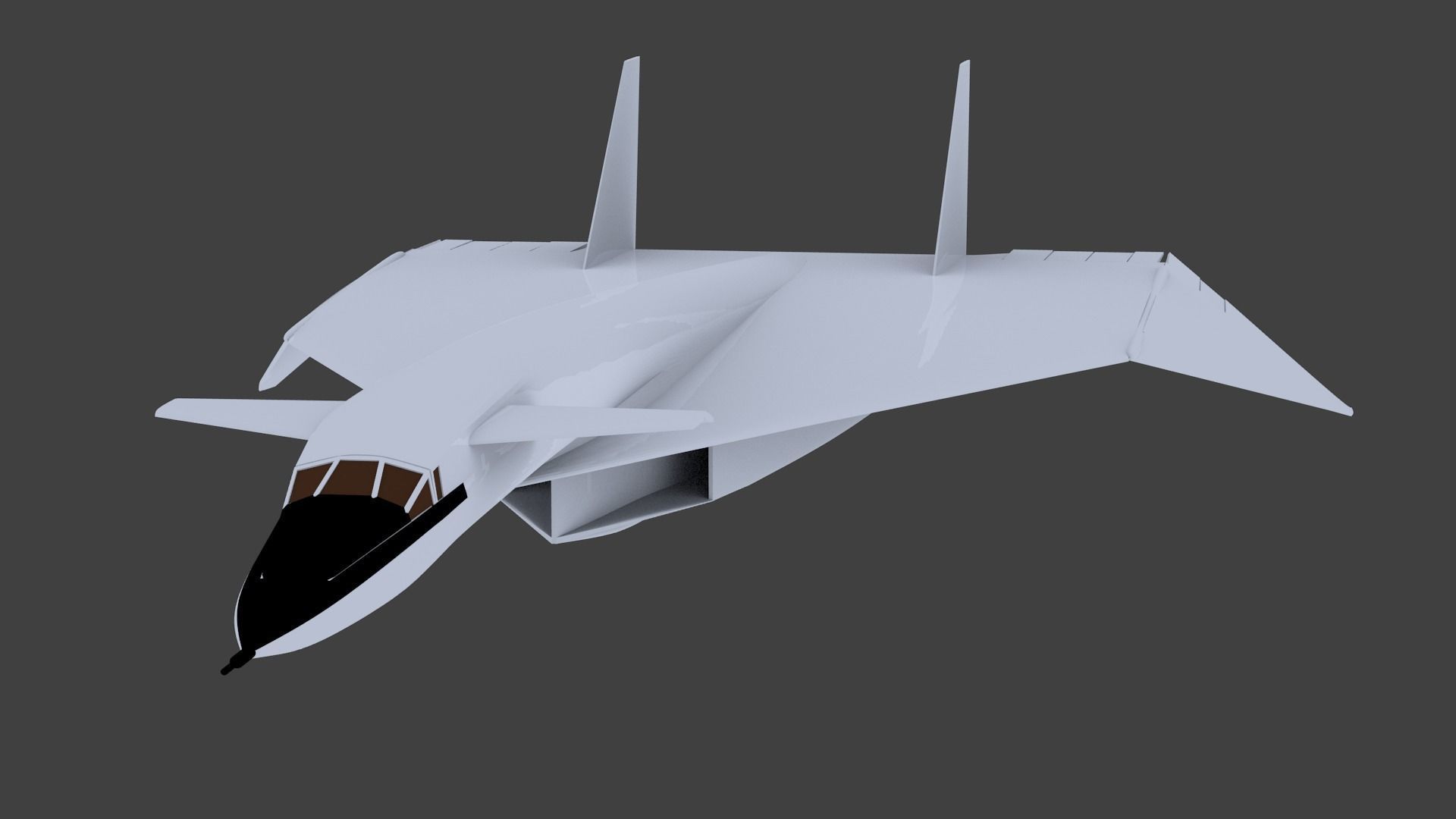 XB-70 3D print model_5