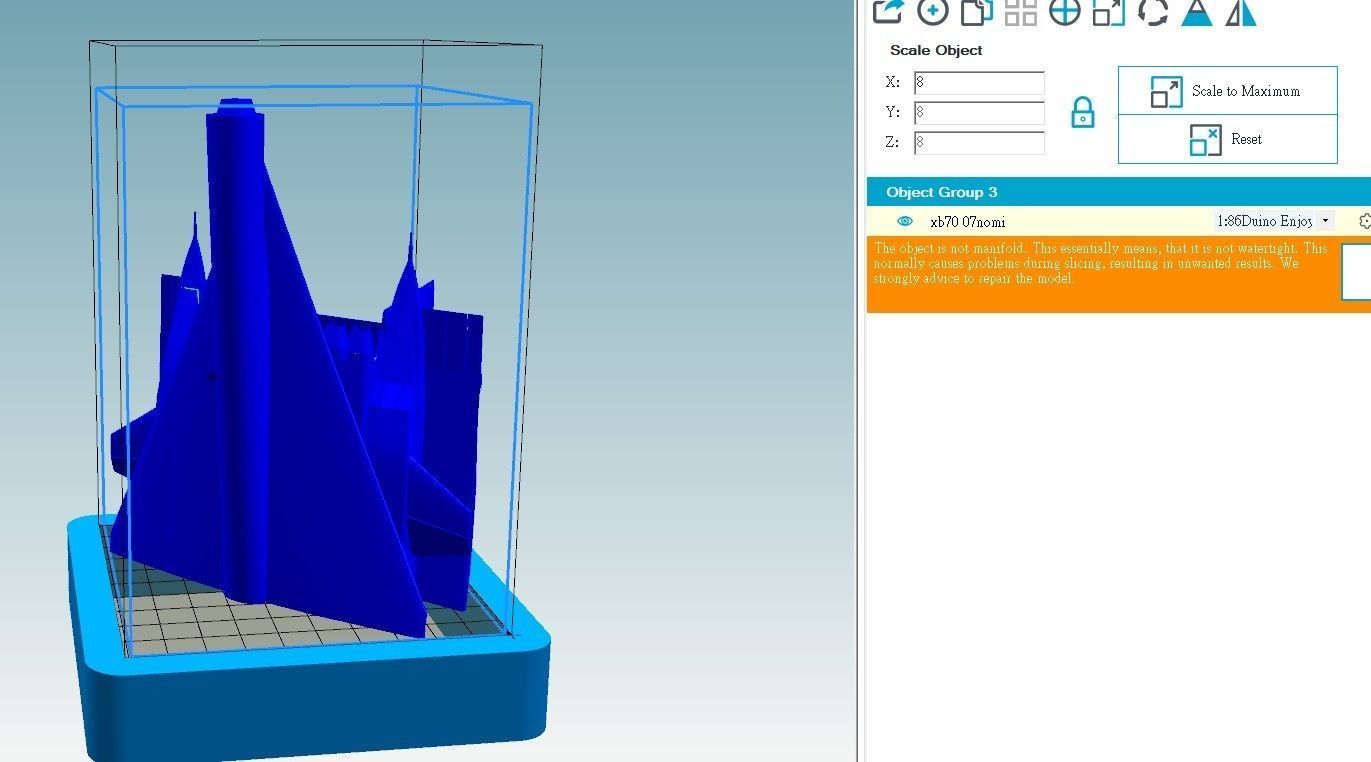 XB-70 3D print model_11