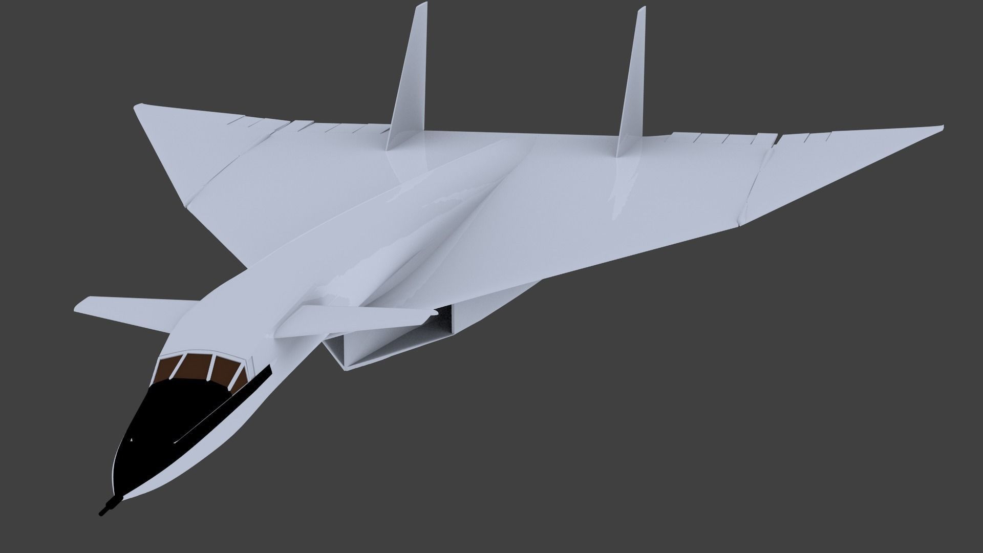 XB-70 3D print model_10