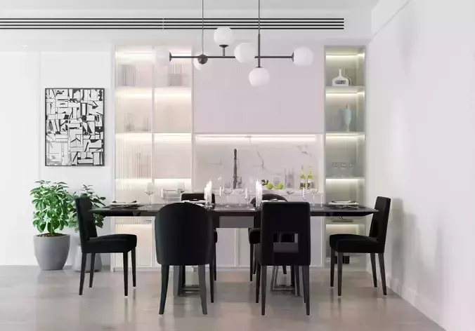 and chair table Modern dining