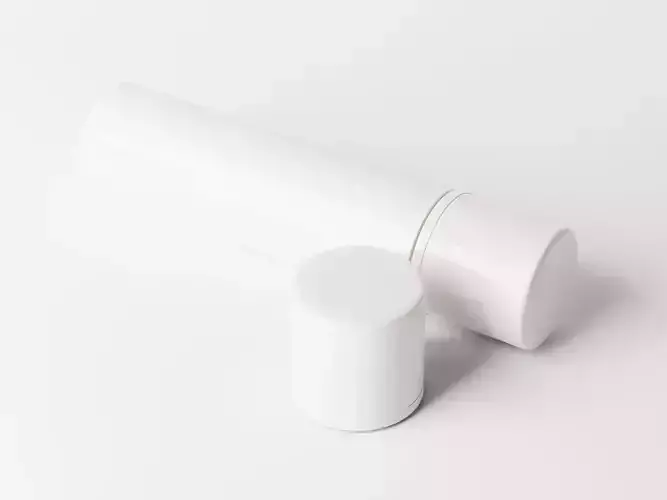 Cosmetic Bottle Packaging Low-poly 3D model