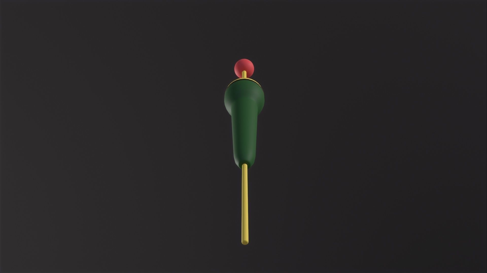 Fishing Float 3D Model Low-poly 3D model_5