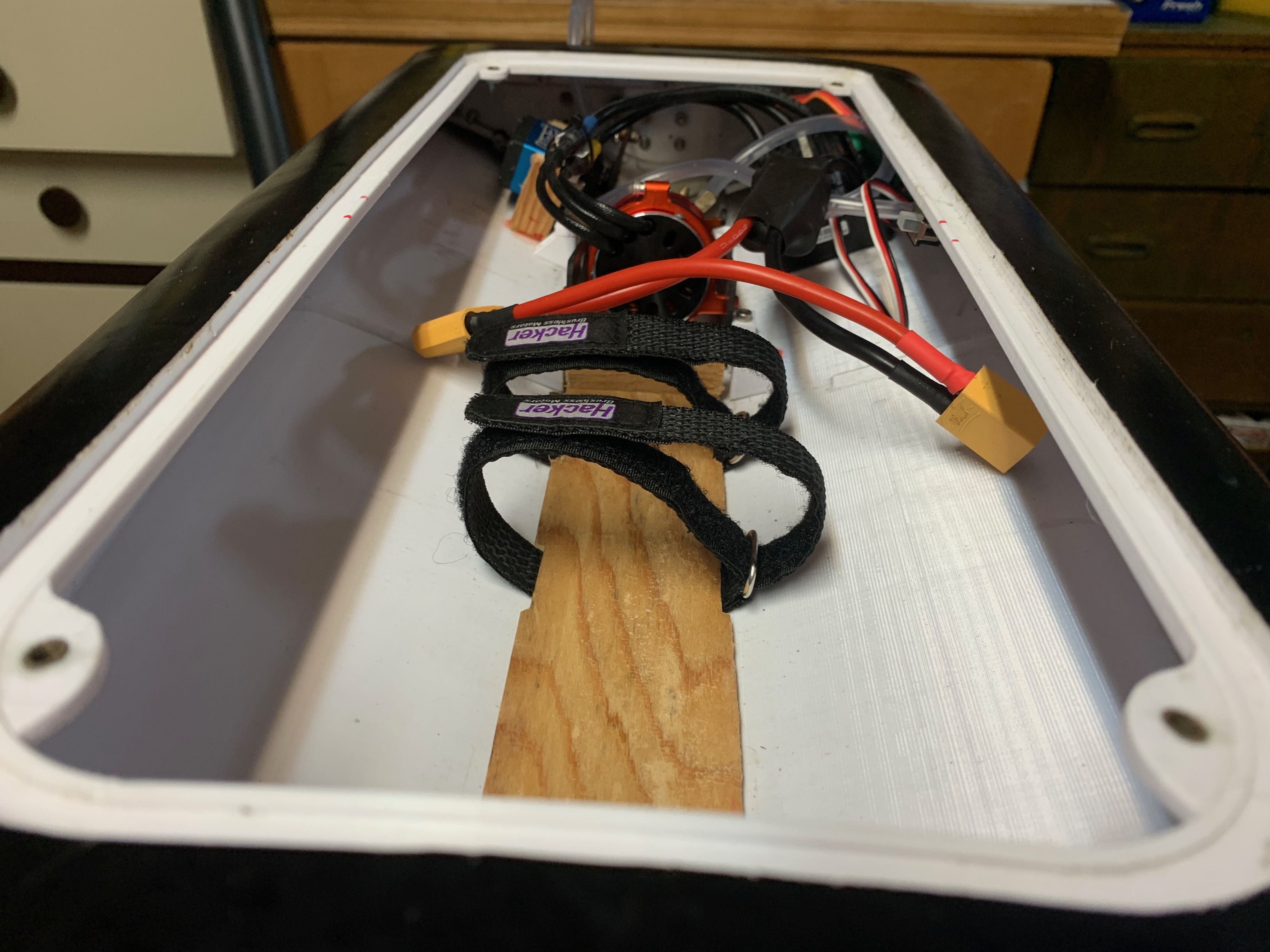 Fast 82cm Mono Hull 80kmh Rc Boat 3D print model_10