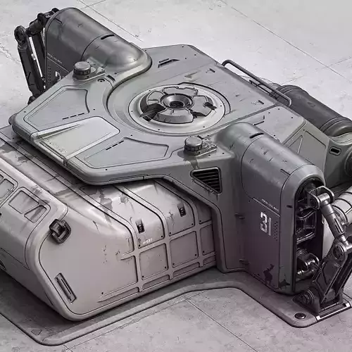 Utilization Container 3D model