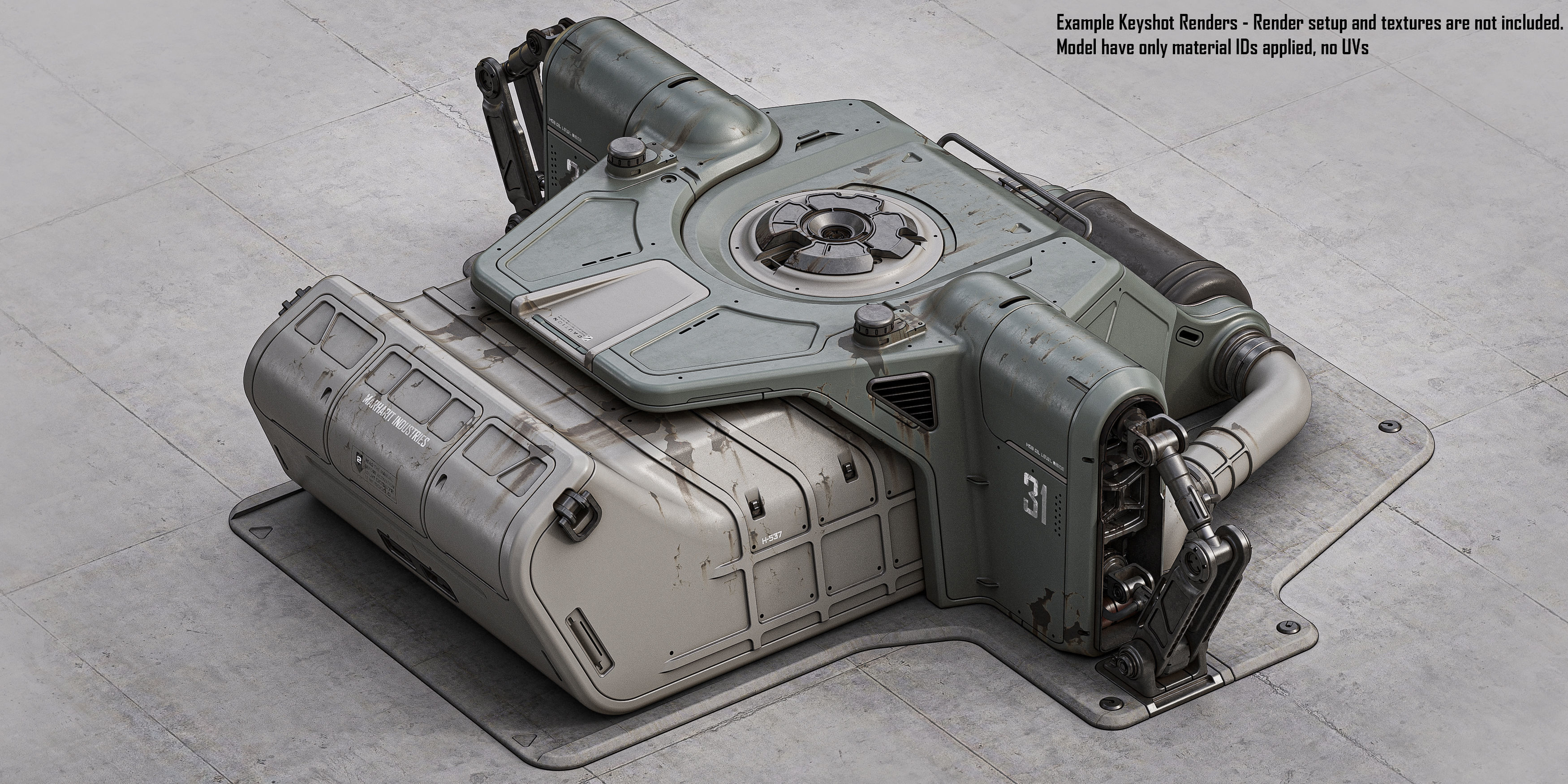 Utilization Container 3D model_3