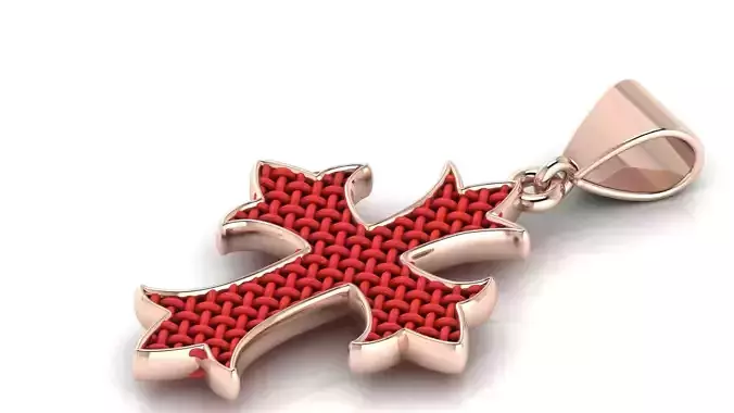 The Top-Selling Jesus Cross Necklace Free 3D print model